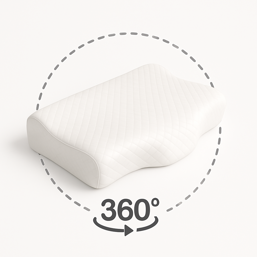 SleepEase™ Orthopedic Neck Slider Pillow