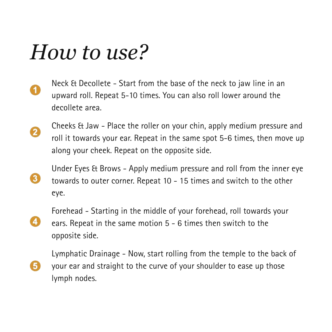 Auvra Facial Massage Roller